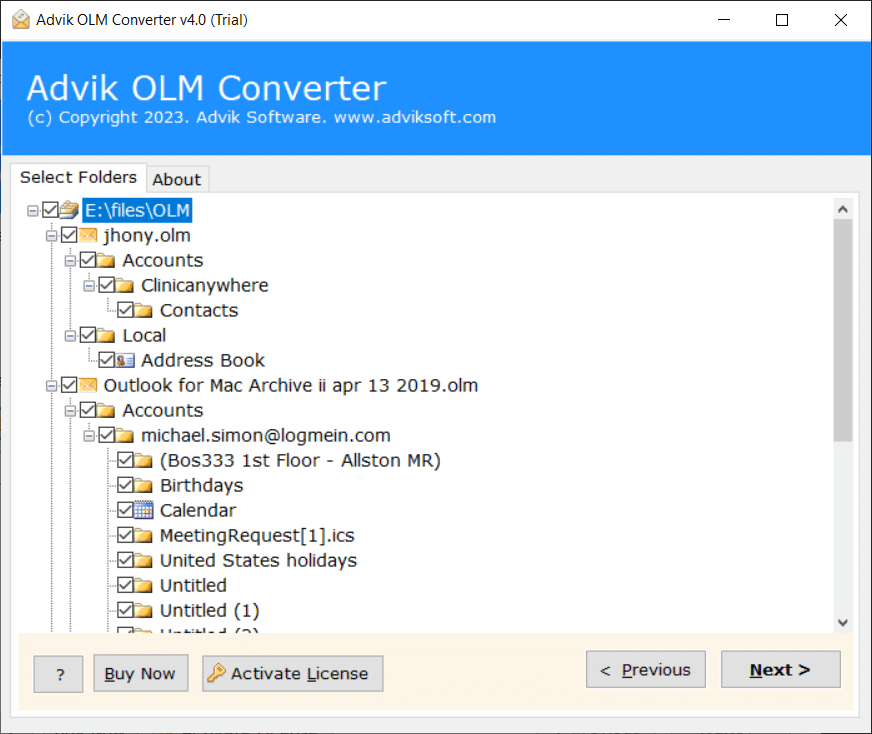 best olm to pst converter