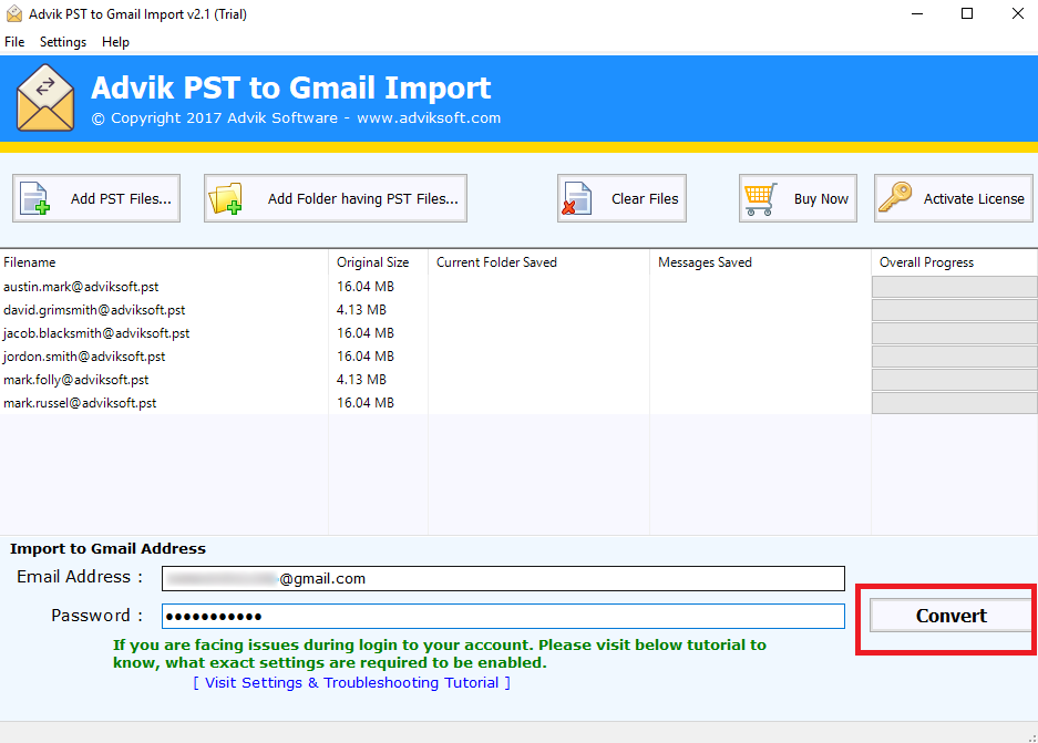 PST To Gmail Software Import Outlook Emails To Gmail Securely Advik