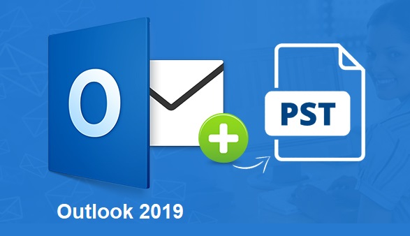 export pst file from outlook 2019