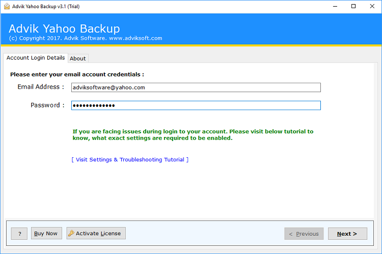 export yahoo to outlook
