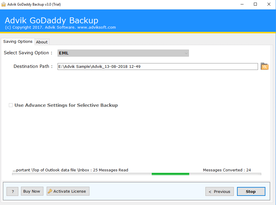 advik godaddy backup tool advik godaddy backup tool