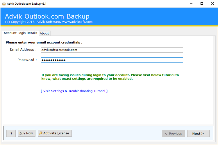 export hotmail to pst