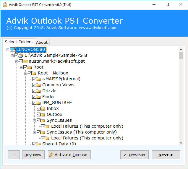 import pst to cpanel