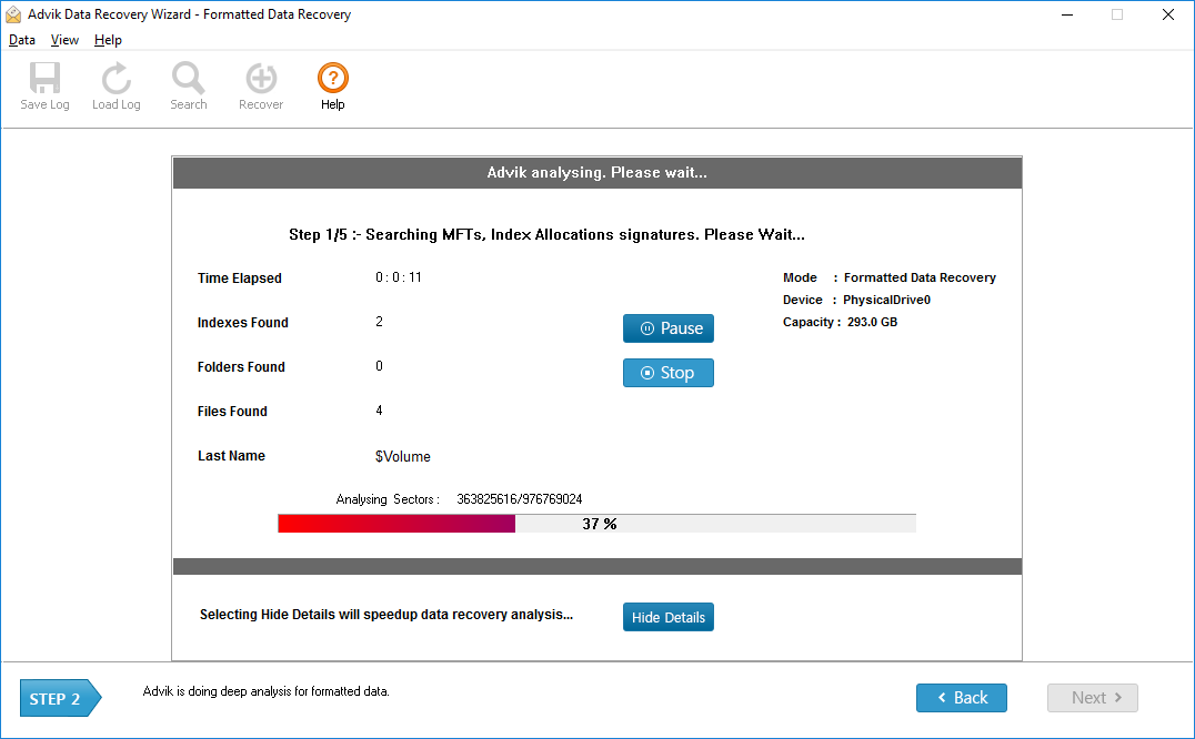 Recover Data from Formatted Partition of Hard Drive