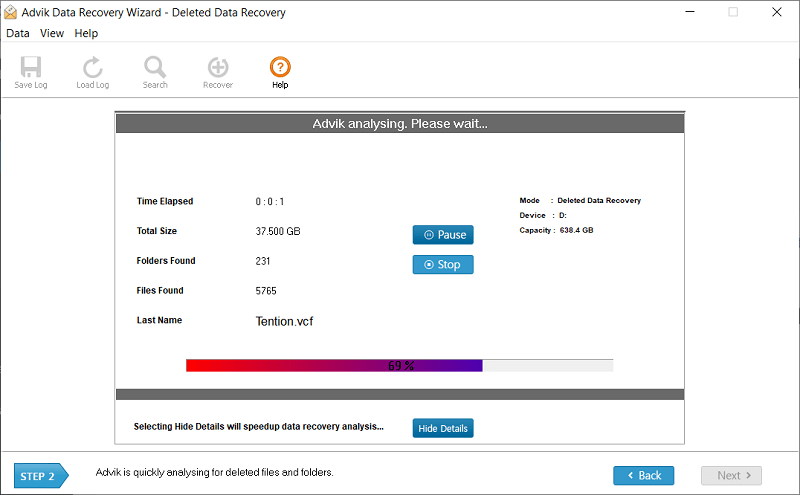 recover deleted files from hp laptop