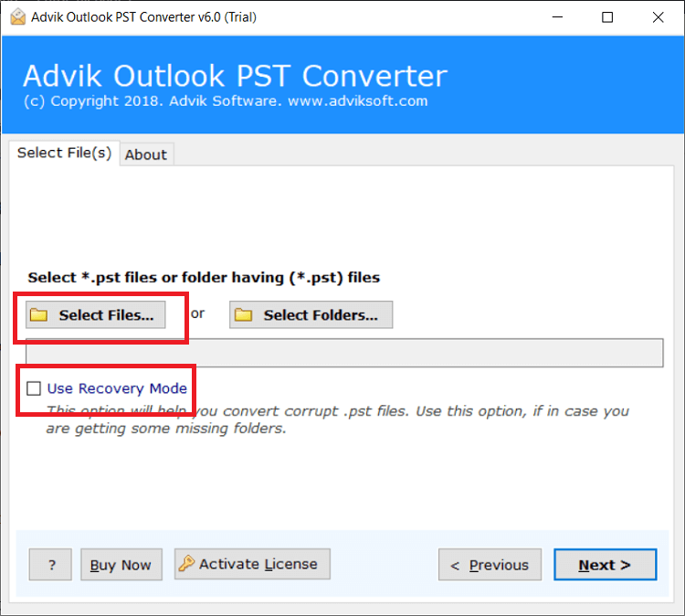Recover Deleted Outlook PST Folder