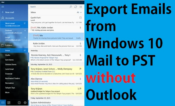 windows live mail 2012 export to pst