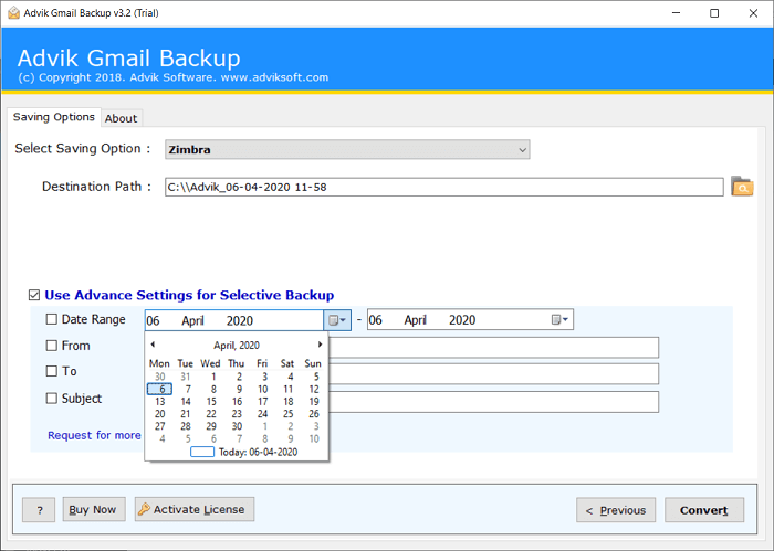 advik gmail backup tool review
