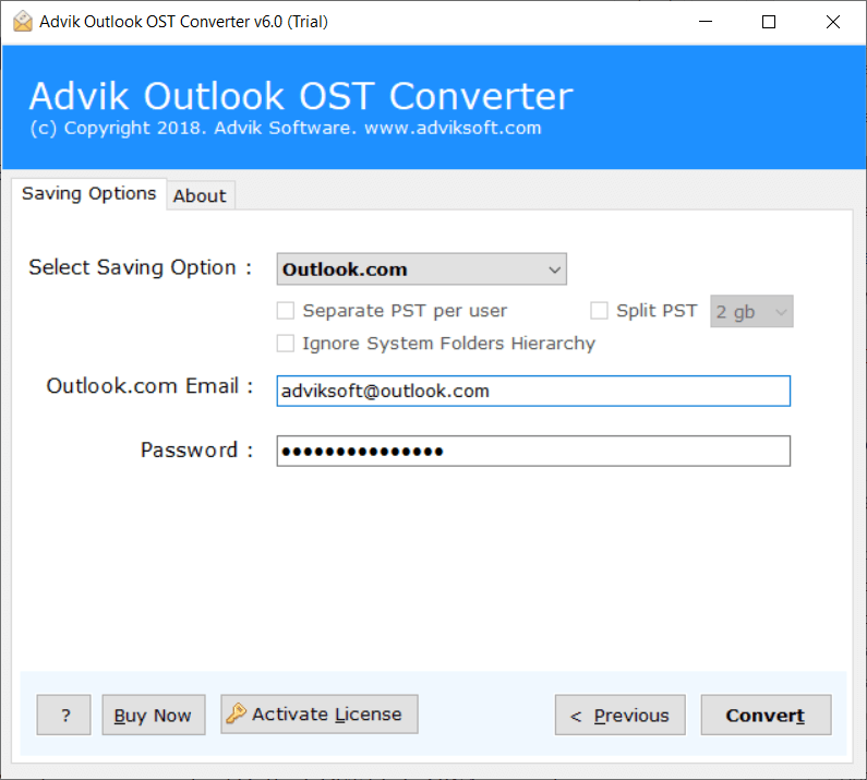 upload ost to outlook.com