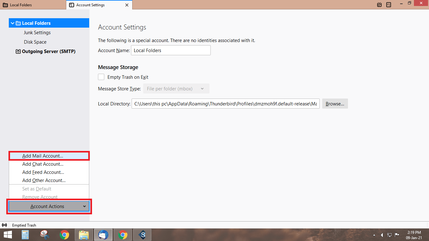 gmail to webmail migration