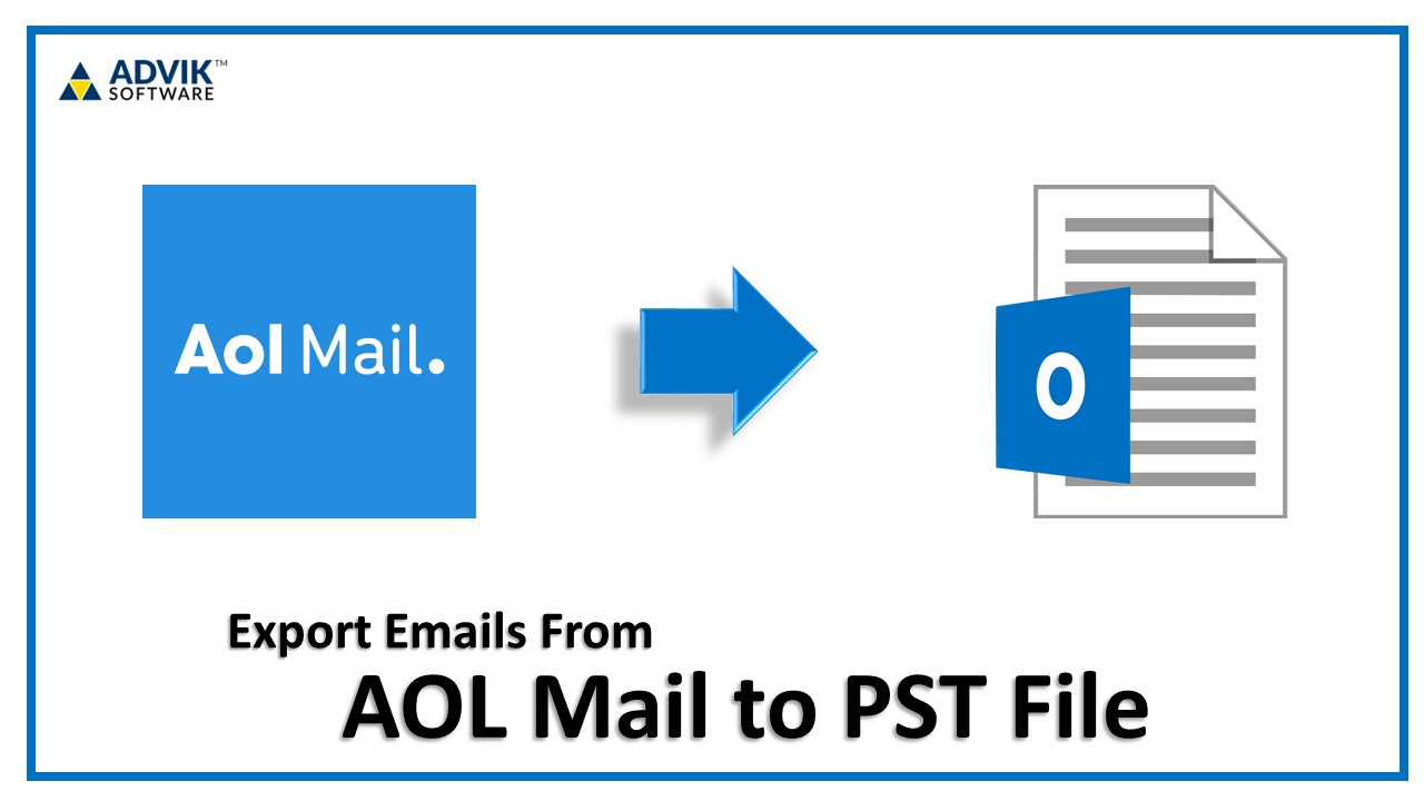 aol mail to pst