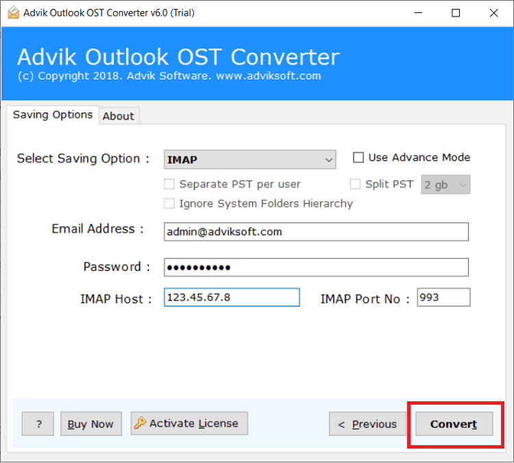 import ost to exchange online