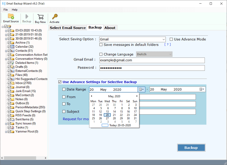 squirrelmail to gmail migration