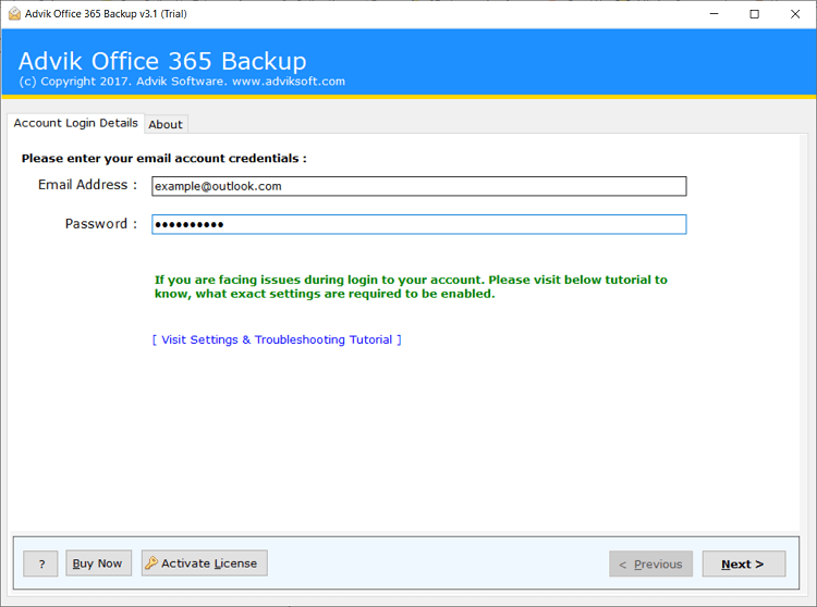 move emails from one account to another office 365