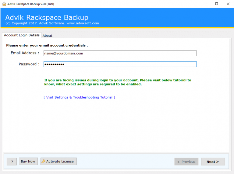 Rackspace mail Login