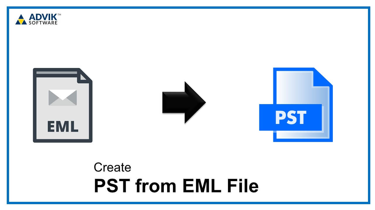 create pst from eml file