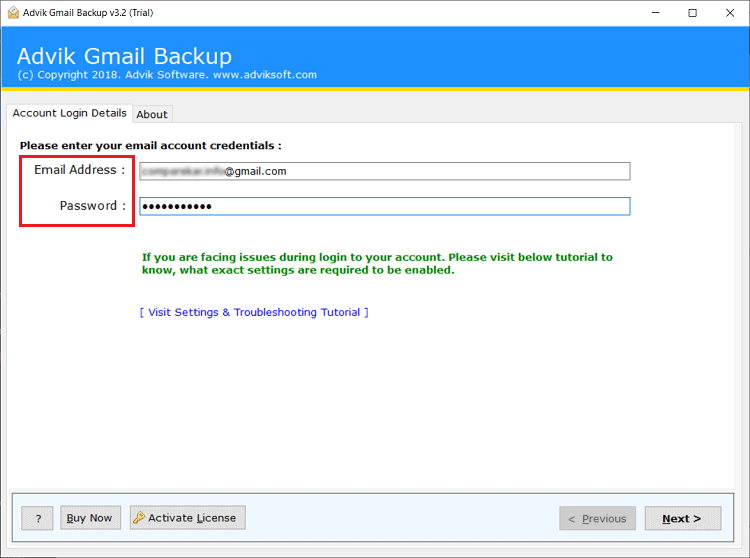 transfer selected emails from One Gmail account to Another