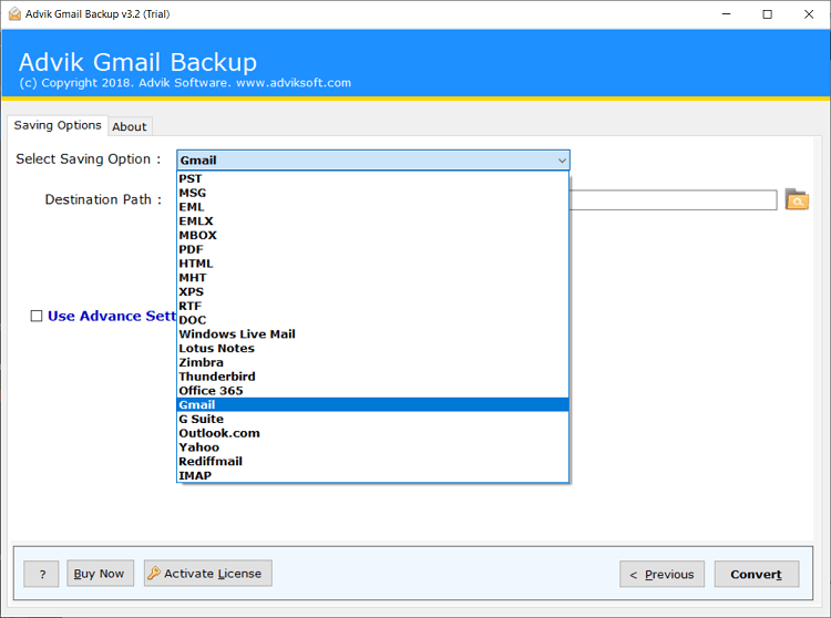 transfer selected emails from One Gmail account to Another