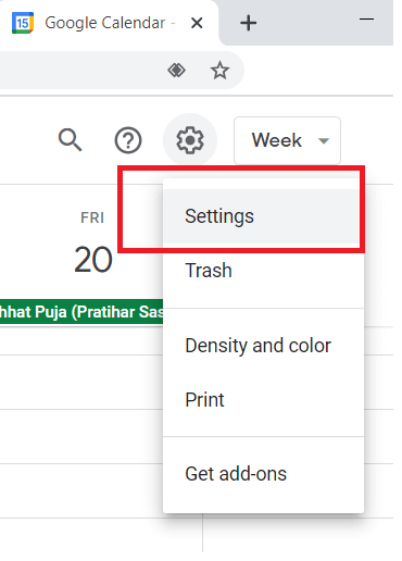 olm to google calendar