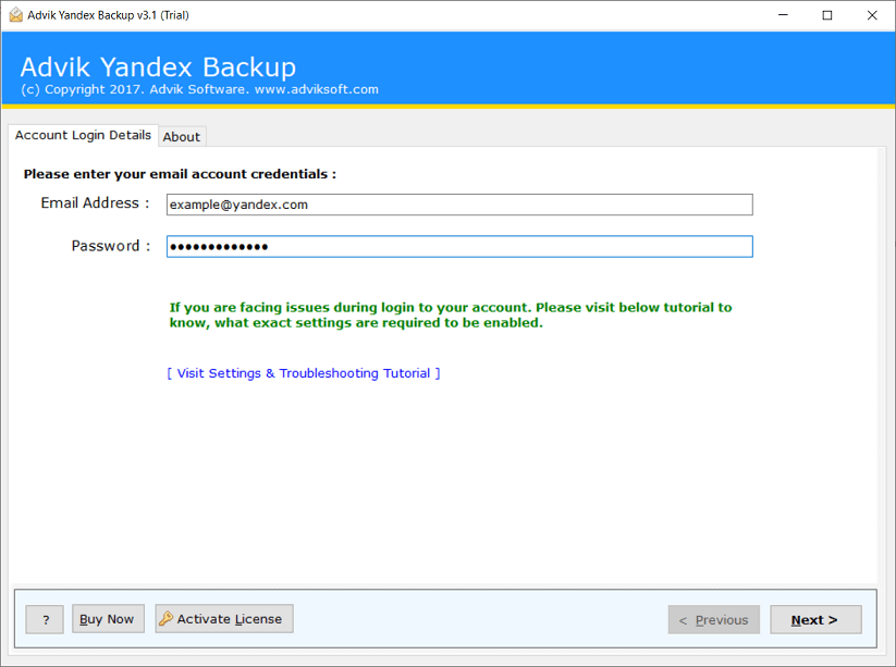 export yandex mail to pst