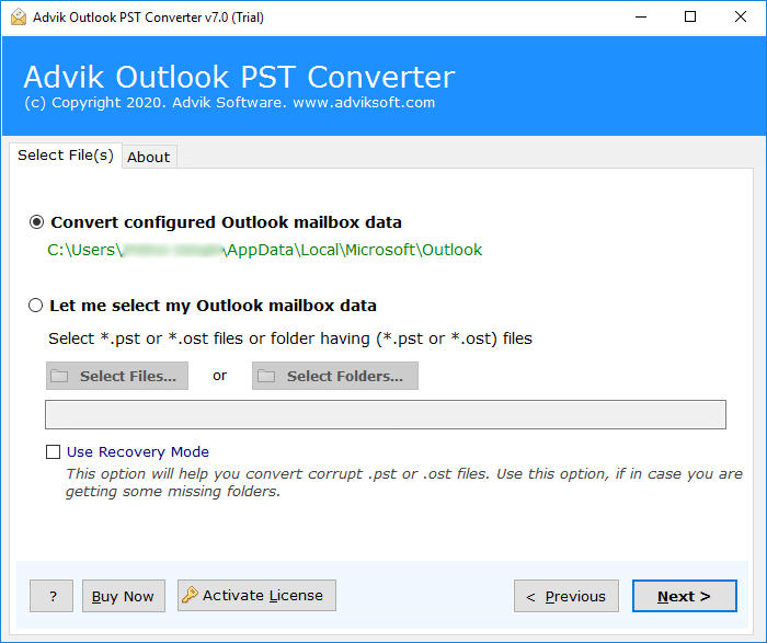 outlook to maildir