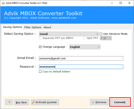 export apple mail to gmail
