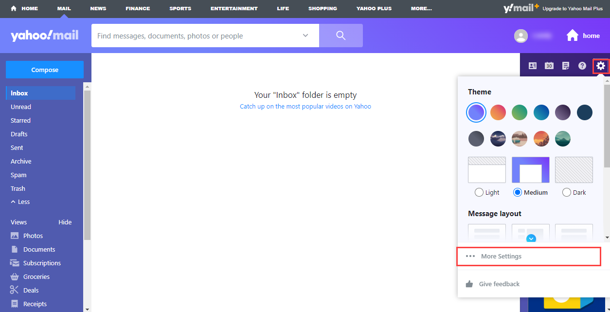 import gmail emails to yahoo mail