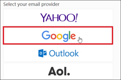 add gmail to yahoo