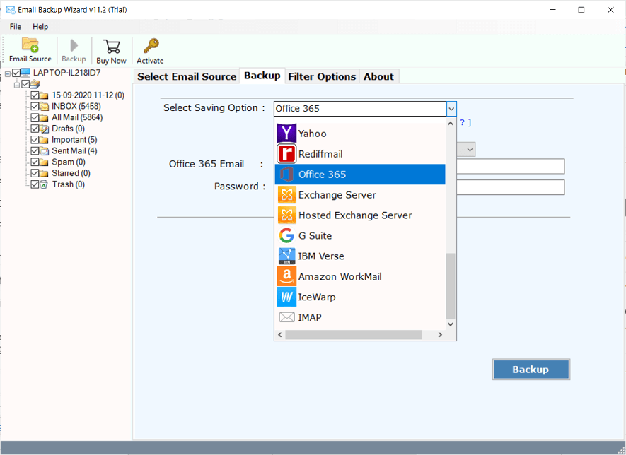 migrate emails from cpanel to office 365