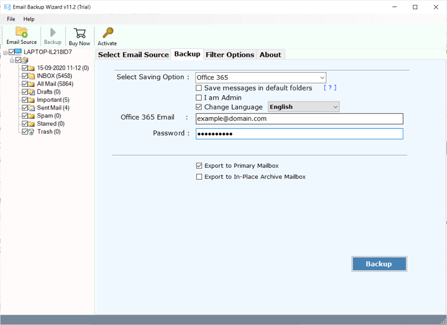 transfer emails from cpanel to office 365