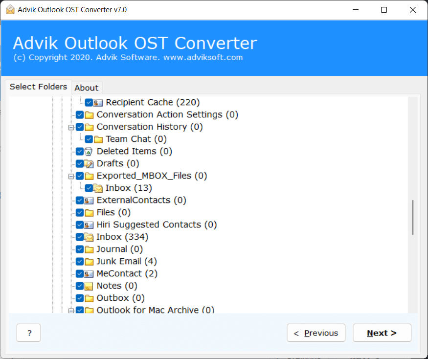 outlook to maildir