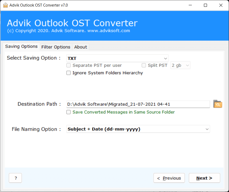 outlook to plain text