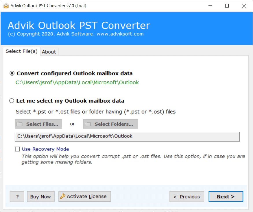 move outlook folder to gmail