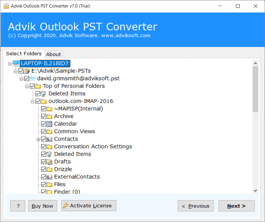 attach pst file to outlook 365