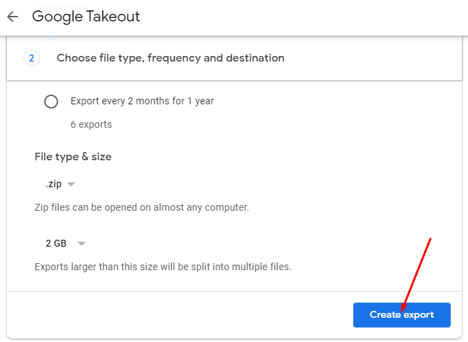 export pst from google workspace