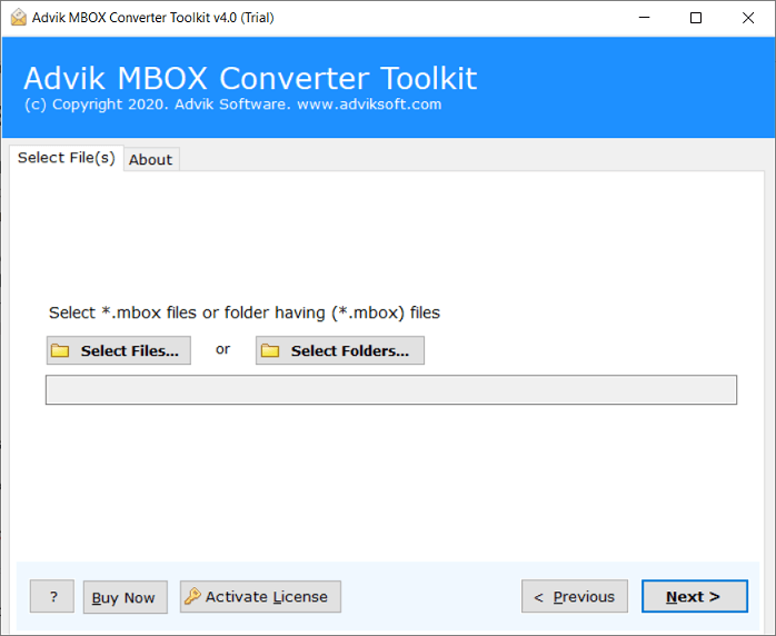 import mbox to rackspace