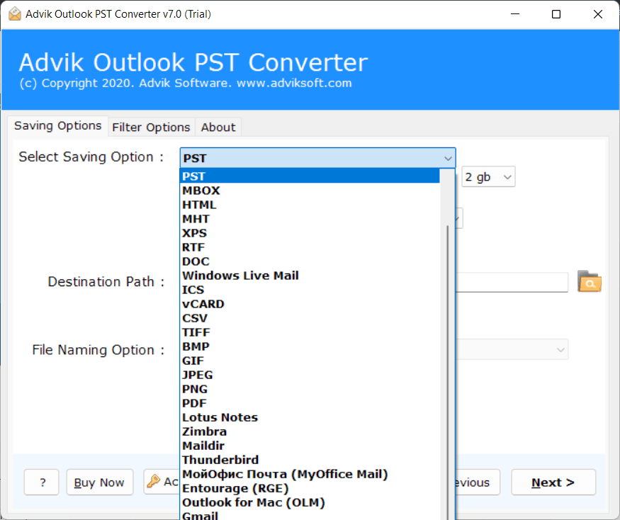 select PST to Fix Outlook Data File Corruption