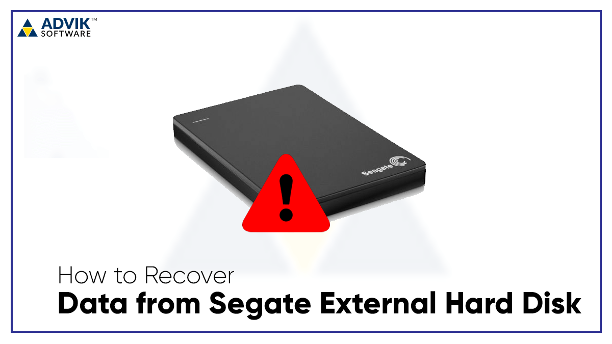 Recover deleted files from segate hard disk