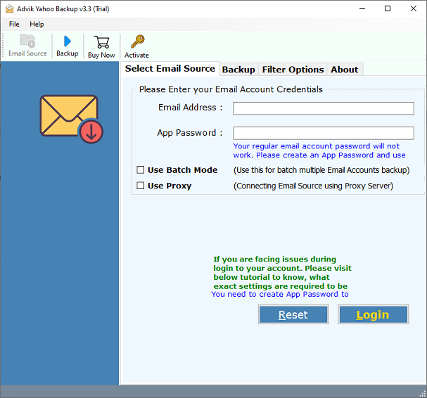 how to save mail in yahoo