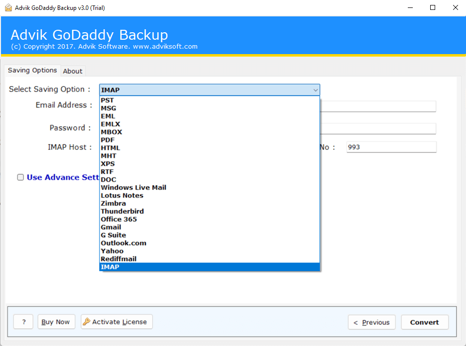 migrate from godaddy emails to Zoho Mail