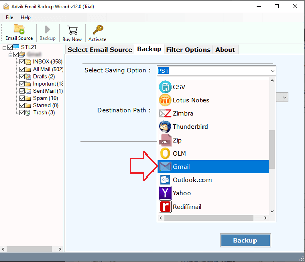 roundcube to gmail migration tool