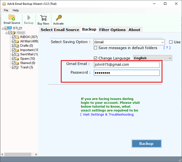 export roundcube emails to gmail