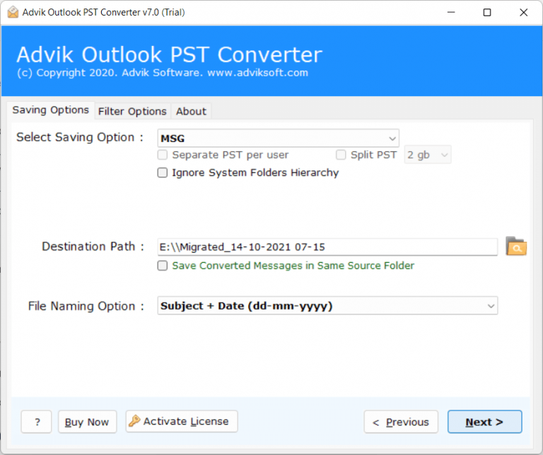 How to copy outlook emails to usb flash drive 