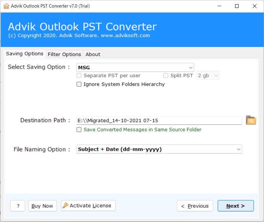 backup outlook to pen drive