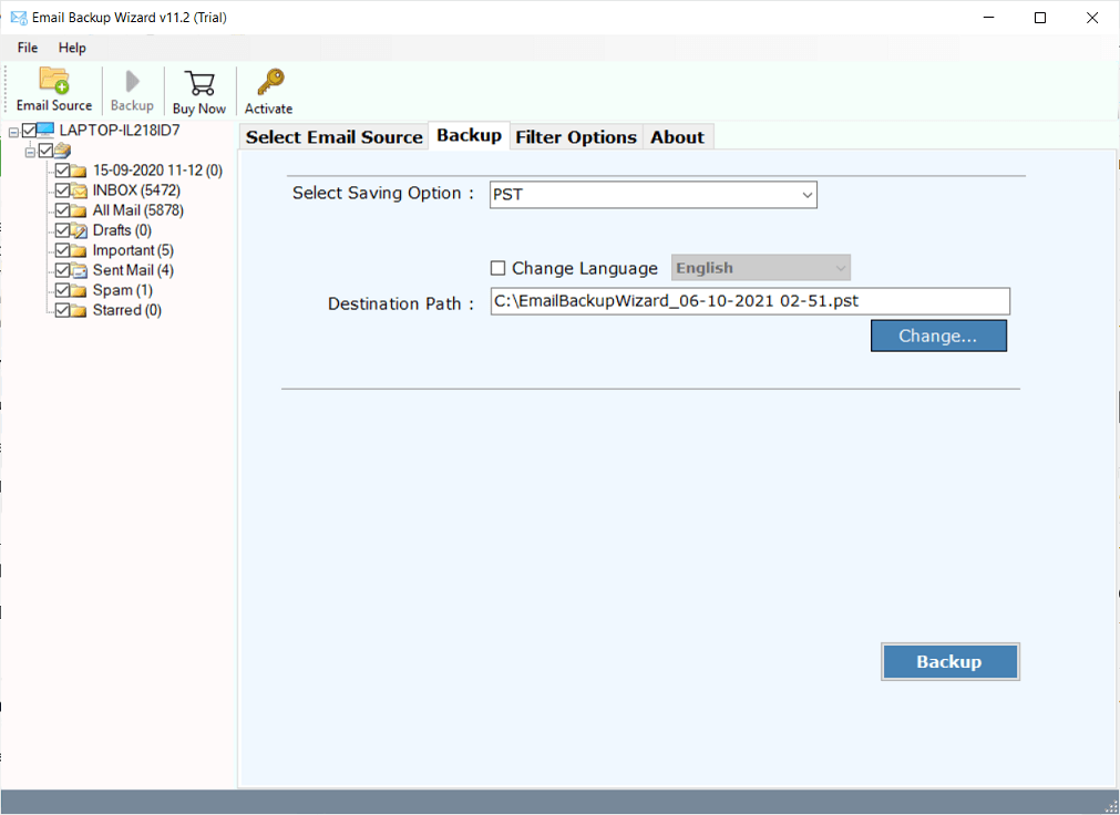 roundcube to pst export tool