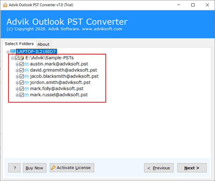 export attachments from pst