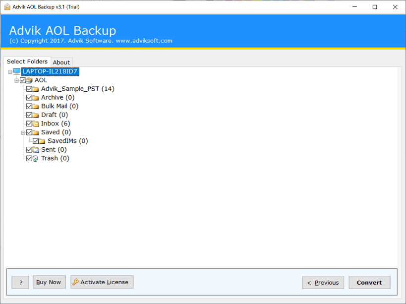 save emails from aol mail to flash drive