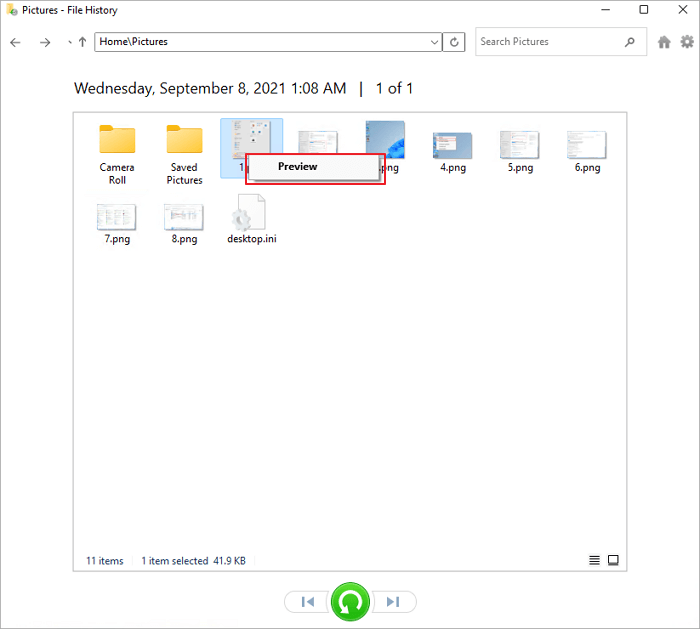recover shift delete files in windows 11