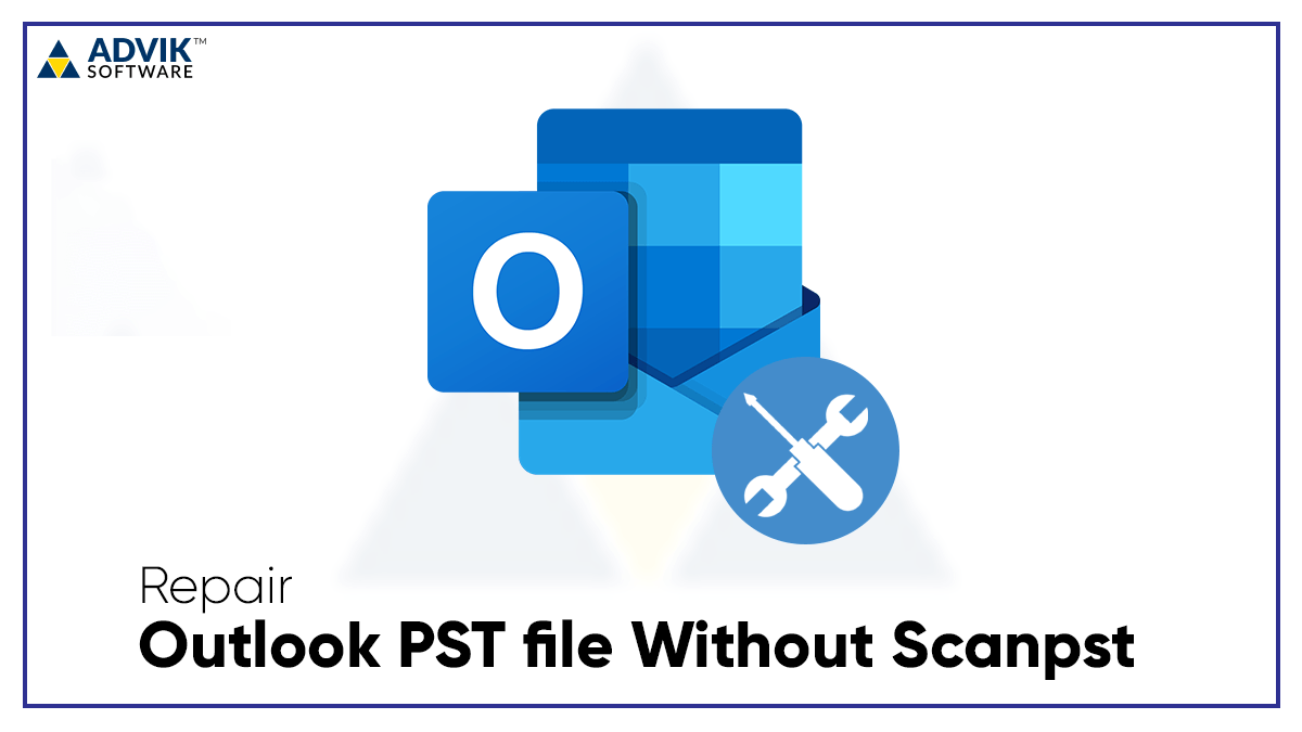 Infographic How to Repair corrupt Outlook PST File