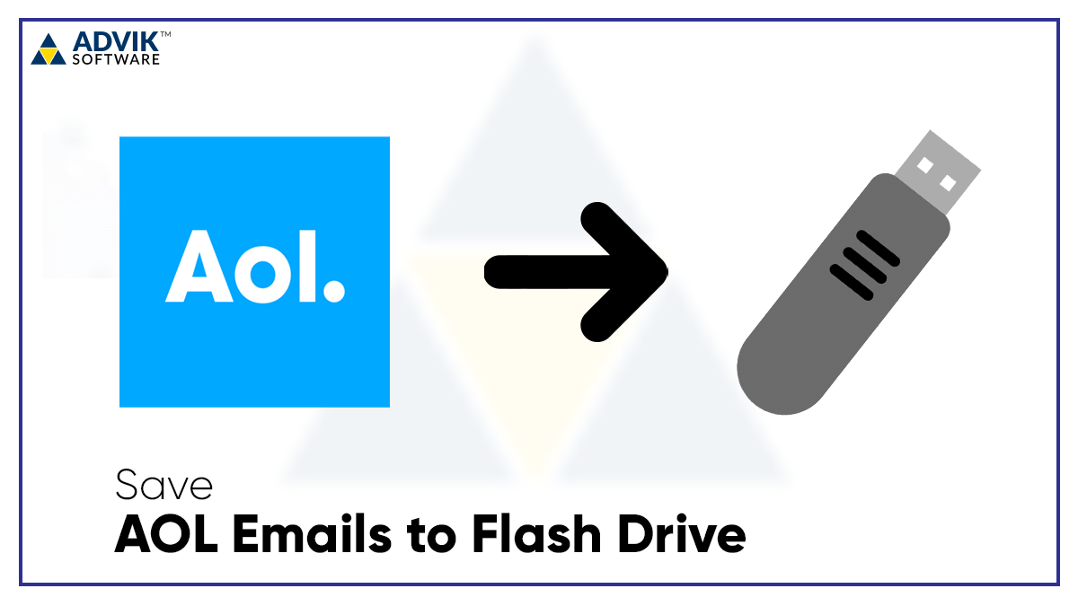 aol to flash drive